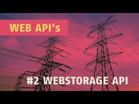 Video: Wat is WebStorage?