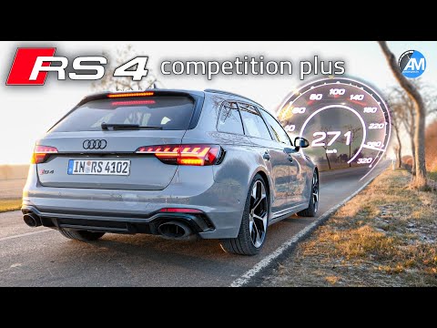 NEW! RS4 Competition PLUS | 0-100 & 100-200 km/h acceleration🏁 | by Automann in 4K