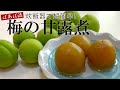 炊飯器で作る!梅の甘露煮・梅シロップ 放っておくだけで絶品! 夏にピッタリ爽やか梅ソーダ 1年中楽しめる♪ 保存食