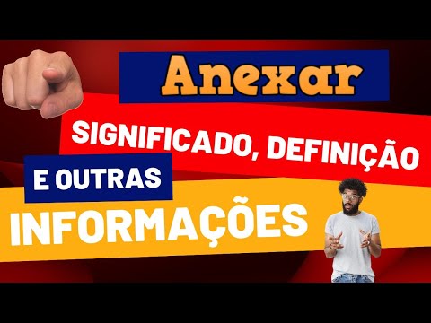 Vídeo: Qual é a definição de anexação?