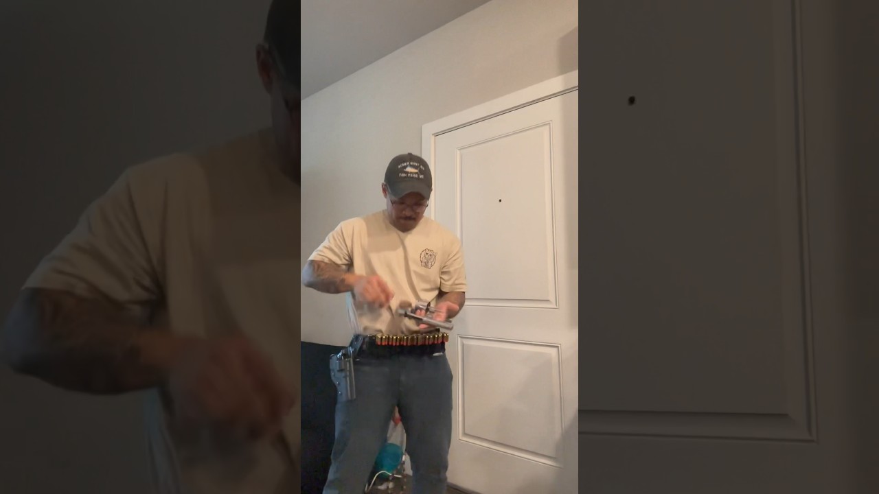 dry fire reloads w/ Jerry Miculek’s Smith and Wesson 625 in 45ACP!