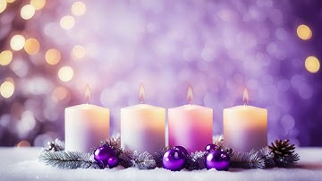 Heavenly Hymns for Advent🕯️Flute & Piano Advent Music 🕯️ Advent Candles🕯️