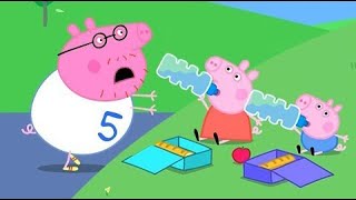 Peppa Pig Eğlenceli Çalıştır Programının En Iyi Bölümleri Çocuklar Için Çizgi Filmler