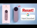 How to Reset Google Nest Video Doorbell [Factory Reset]