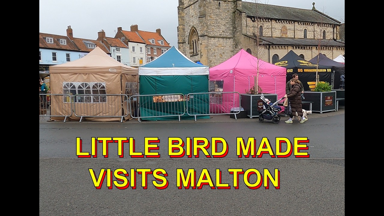 Little Bird Made starts it's new Market Event in Malton. #malton #marketing #yorkshire #artisan