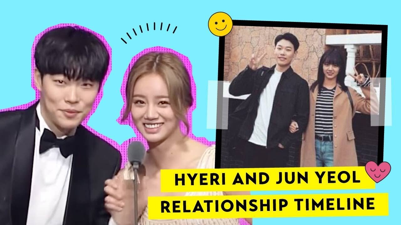 Hyeri and Ryu Jun Yeol's Relationship Timeline ❤ - YouTube