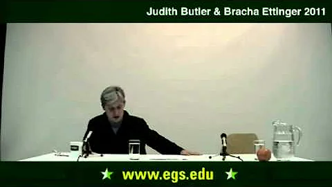 Judith Butler with Bracha Ettinger. Ethics on a Global Scale. 2011