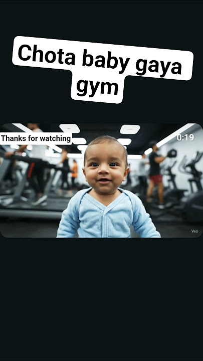 baby boon go to gym #ai #viral #gym #gymmotivation