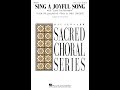 SING A JOYFUL SONG (2-Part Choir) - Emily Crocker