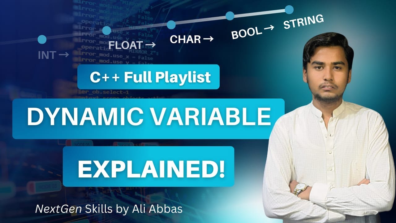 C++ Dynamic Variables Tutorial | Cin with Dynamic Memory in C++ | Urdu ...