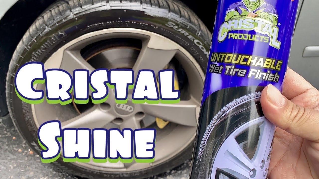 Cristal Products Untouchable Wet Tire Finish Tire Shine 2Pk Fast