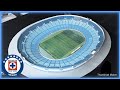 Como hacer el "estadio Azul" con cartón