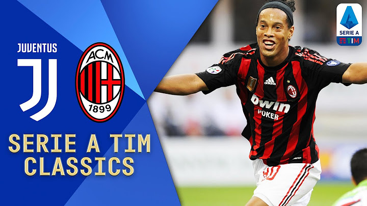Ronaldinho, Pirlo, Nedved & Del Piero | Juventus v Milan (2008) | Serie A TIM Classics | Serie A TIM