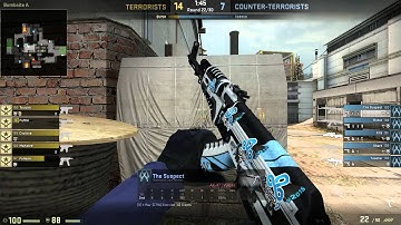 CSGO Overwatch #3 - Wallhacker on Cache