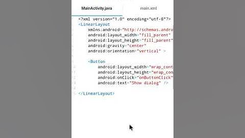 AIDE Tutorial - Android App (Alert Dialogs)