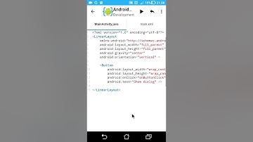 AIDE Tutorial - Android App (Alert Dialogs)