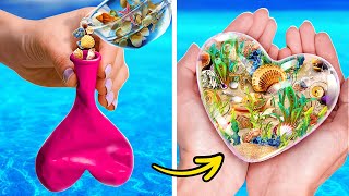 COOL NANO TAPE CRAFTS 💡 Amazing DIYs for Students! Epoxy Resin & Clay Ideas by 123 GO!