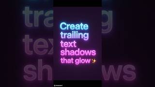 Animated Text Shadow Trails (CSS + JS) ✨ | Eye-Catching Header Animation