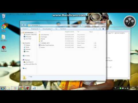 GİZLİ DOSYA NASIL YAPILIR!!!