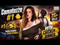 🔥 COMATOZZE #1 🐥 WIN CHICKEN DINNER | 25+ KILLS BGMI 🔥