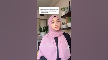 Tutorial pashmina plisket