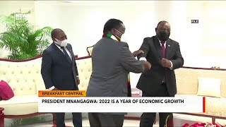 Famous President Mnangagwa: 2022 Is A Year Of Economic Growth In Zimbabwe Profile