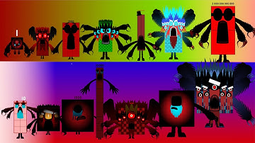 The Ultimate Battle! Uncannyblocks band different (1- 1B -10T- 100T ) OLD Version - Music video 2025