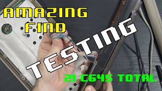 Amazing Commodore 64 Find - Basic Testing of All the Commodore's