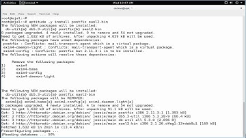 Postfix Install and configure in debian 8.5