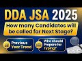 DDA JSA 2025 Skill Test: How Many Will Qualify? + Previous Years Comparison