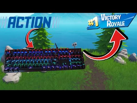 je teste un clavier action - YouTube