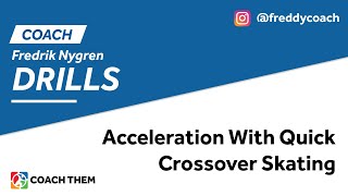 Acceleration With Quick Crossover Skating