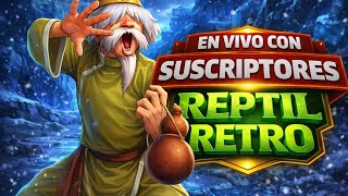 🔴 EN VIVO #30 // 🔥 GAMEPLAY CON SUSCRIPTORES 🔥 // Reptil Retro 👑 KOF 2002 RULETA
