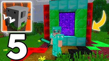 Craftsman Building Craft - I MADE NETHER PORTAL - Survival Gameplay Part 5