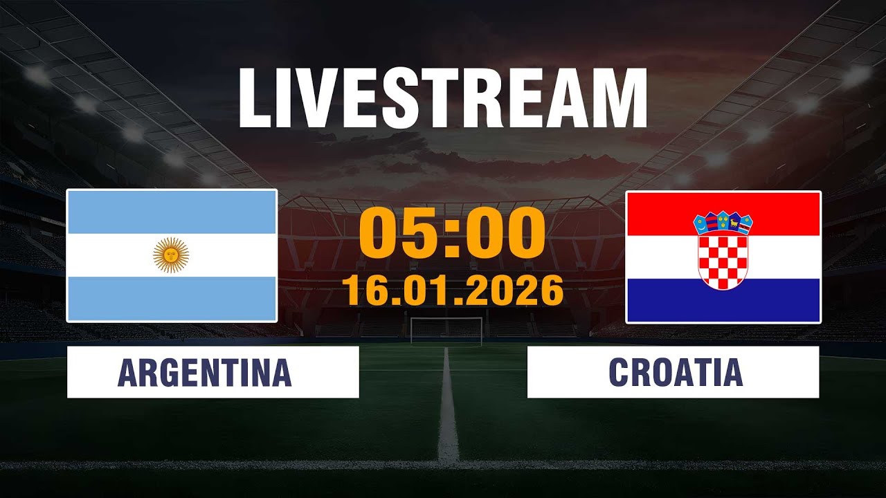 🔴 Argentina vs Croatia | A Destiny-Defining Breathtaking Showdown