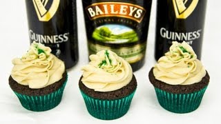 These guinness chocolate cupcakes with baileys buttercream frosting
are a great way to celebrate saint patrick's day or just about any
other gathering f...