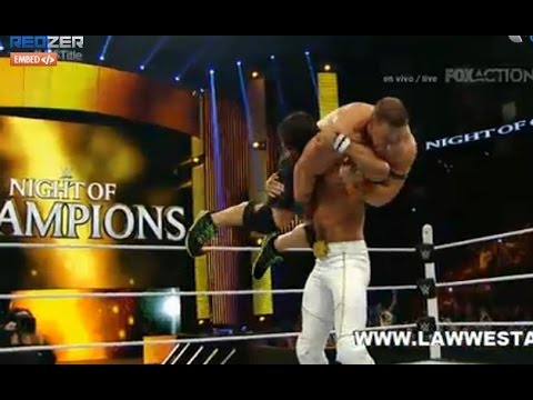 Seth Rollins VS John Cena - 