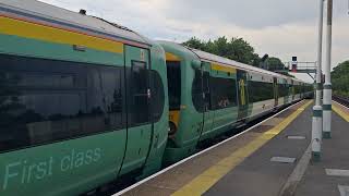 Southern Class 377 120 Electrostar 377 417 & 377 140 Arriving at Three Bridges The 27th of June 2026 Southern Class 377 120 Electrostar 377 417 & 377 140 Arriving at Three Bridges The 27th of June 2026