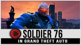 SOLDIER 76 Plays Grand Theft Auto 5 - by GoodGaming254 @RECfilming