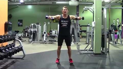 Dumbbell Shoulder Box   HASfit Rotator Cuff Exercise Demonstration   Rotator Cuff Exercises