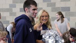 Developmental Skills Laboratory (DSL) Visits with Big Blue and the Aggie Spirit Squad