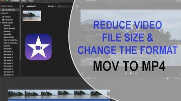 How to Convert Videos into MP4 on Mac Using iMovie | Reduce Video File Size in iMovie