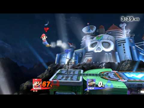 『スマブラ for Wii U』マリオで強キャラシークに勝利 　がんくつおうチャンネル.4