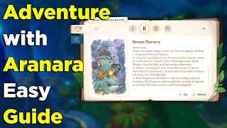 Adventure with Aranara Dream Nursery Children of the Forest Complete Easy Step by Step Guide screenshot 4