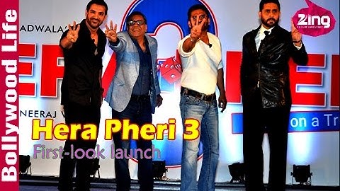 Hera Pheri 3 - First-look launch | Bollywood Life | HD