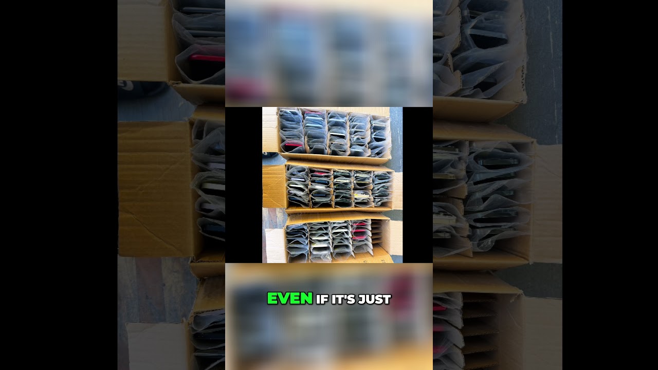 Phone Reselling Buying iPhones At The Auction!