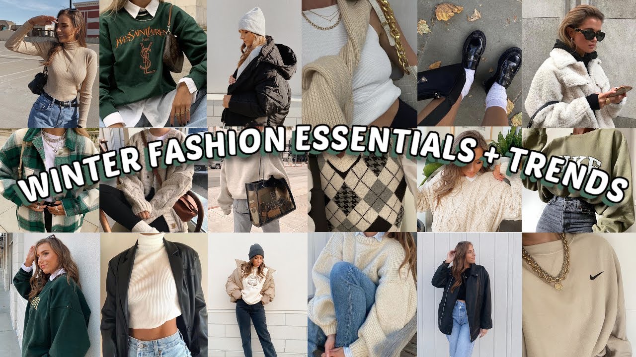 MY WINTER CLOTHING + WARDROBE ESSENTIALS | WHAT YOU *NEED* FOR WINTER 2021 !!