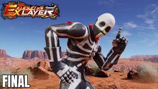 FIGHTING EX LAYER - Skullomania Vs Shadowgeist + Final (Arcade Mode)