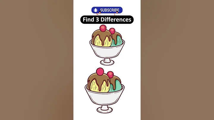 【spot the difference】#difficult #only #genius #can #find #3 #differences