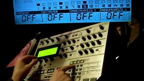 Making Dubstep Pattern + Sampling on RS7000 pt1